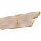 Ekena Millwork Crestline Smooth Rafter Tail, Douglas Fir, 3 1/2"W x 12"H x 48"L RFT04X12X48CRE00SDF - alternate 1